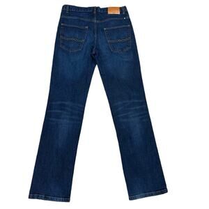 Lucky Brand Classic Straight Jeans Youth Boys Size 20 Dark Wash Adjustable Waist